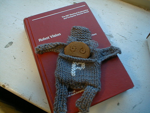 i, knitted robot | by prasun