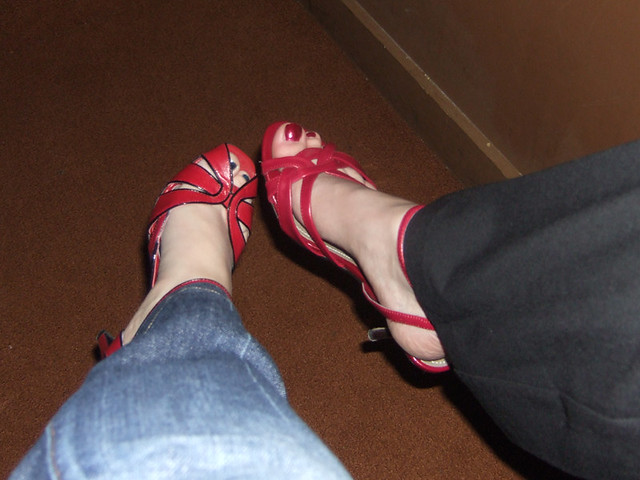 it was a red shoe kinda night | andrea | Flickr