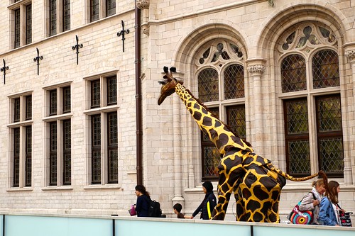 De giraffen van Teatro Pavana @ De Langste Dag in Leuven (23/06/2018)