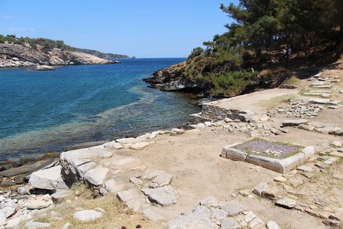 thassos greek greece island agean ancient old stone