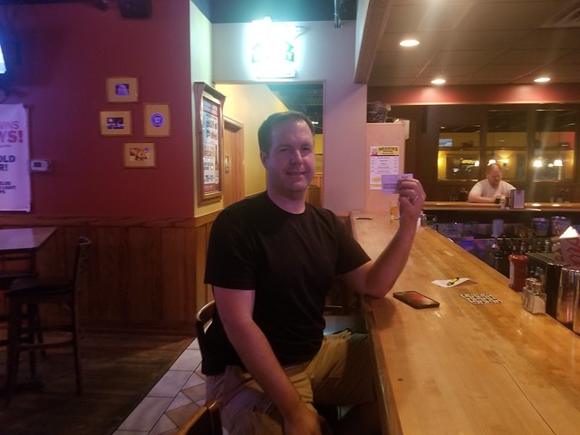 Sunday, August 5 at Rascals - LogJammin, 1st Place, 52 Points.