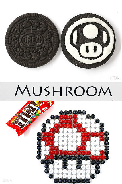 Mario Mushroom Art for Kids - Candy Art
