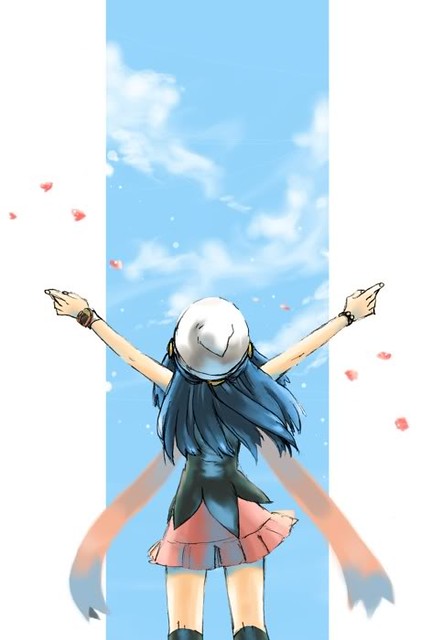 Pokémon dawn fan art, Anime Pokémon : Illustration Descript…