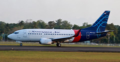 Sriwijaya Air / Boeing 737-524 / PK-CLC