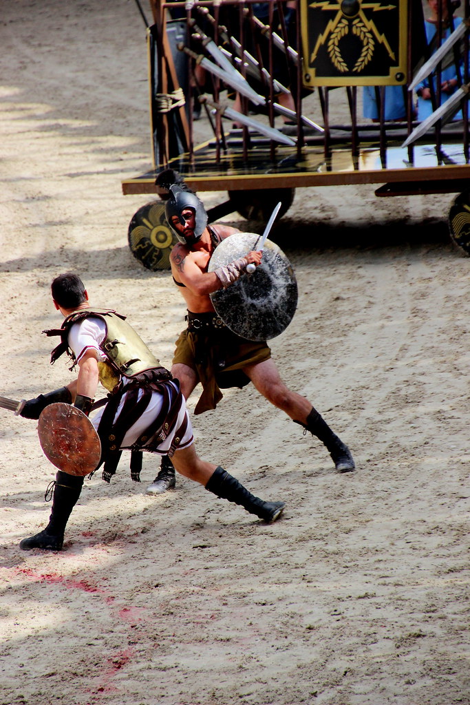 combat de gladiteur | natacha LESCAUT | Flickr