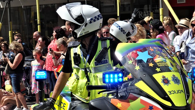 Sussex Police Motorbike.