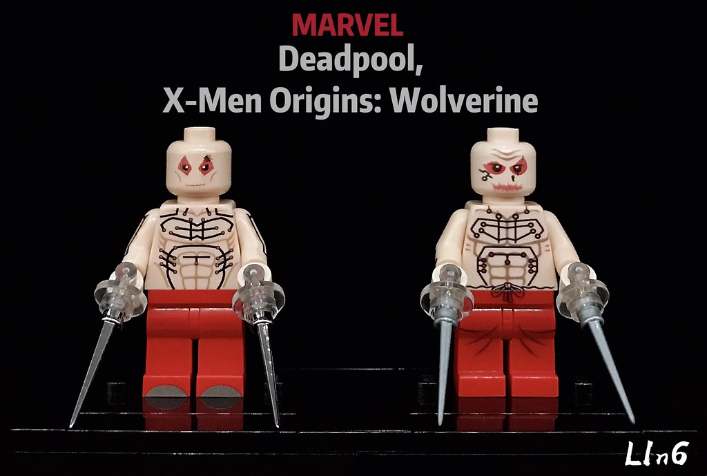 Deadpool X Men Origins Wolverine Lego Marvel Collection