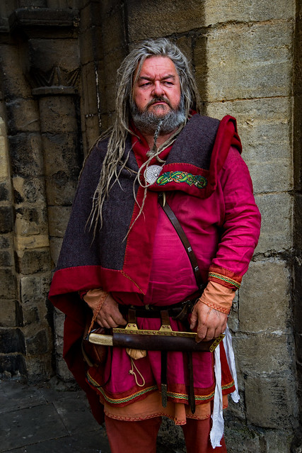 Viking gate guard or Hagrid?