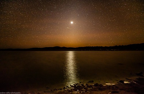 perseid meteor shower light leslie dam warwick queensland australia venus