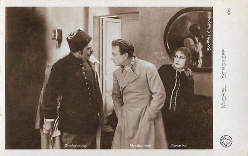 Ivan Mozzhukhin and Nathalie Kovanko in Michel Strogoff (1926)