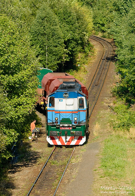 743.002 ČD Cargo, Dolní Polubný (CZ)