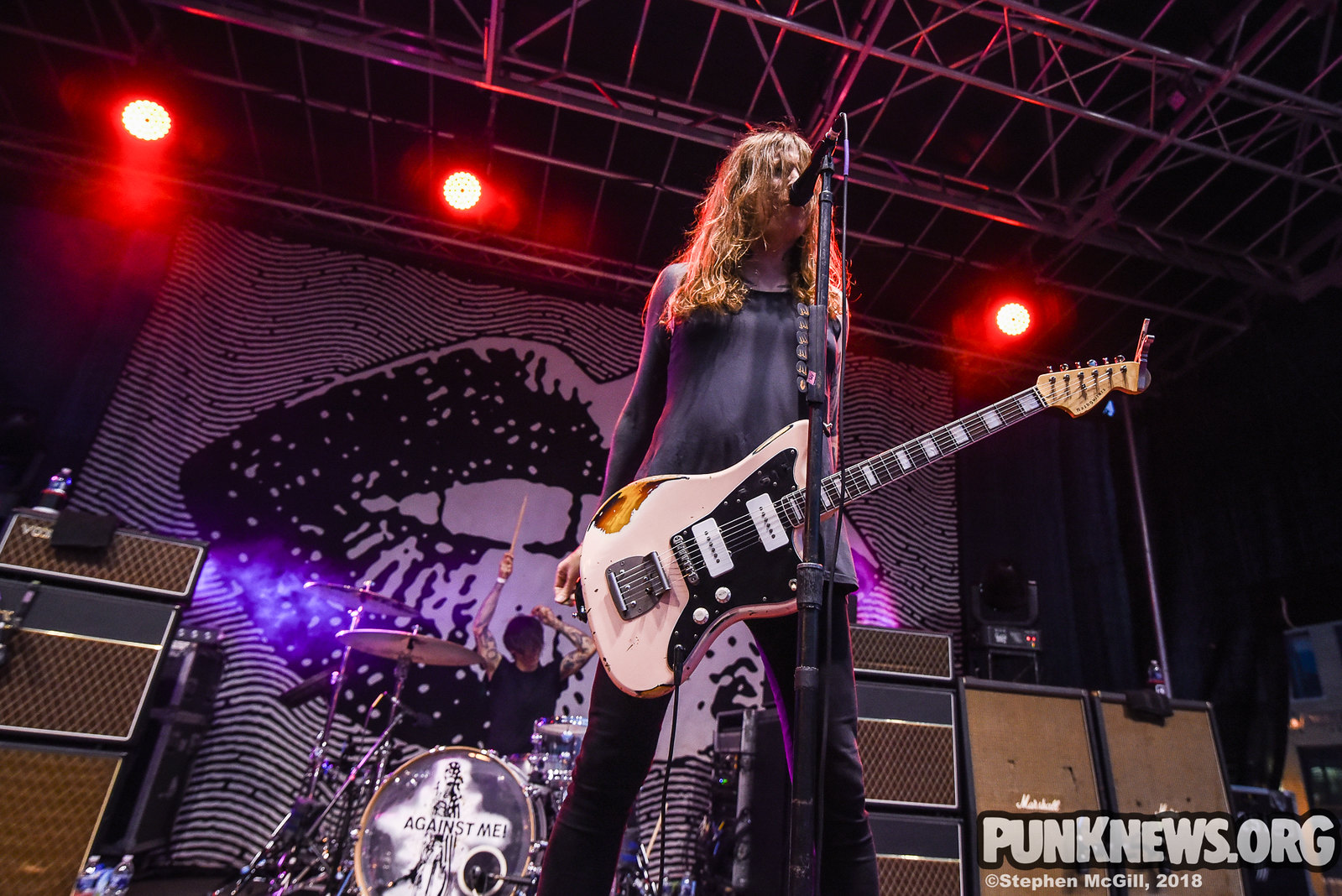 Against Me! at Three Stacks Music Festival, 06/23