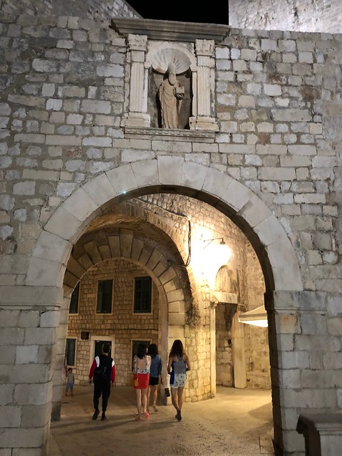 Croatia ( Dubrovnik) Entrance to old town
