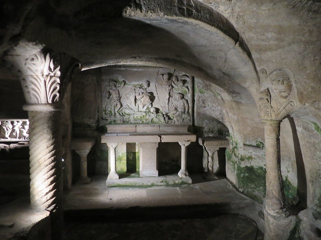 Chapelle Saint-Lazare, Crypte de l'église Saint-Victor (Ve-XIVe), Marseille (13)