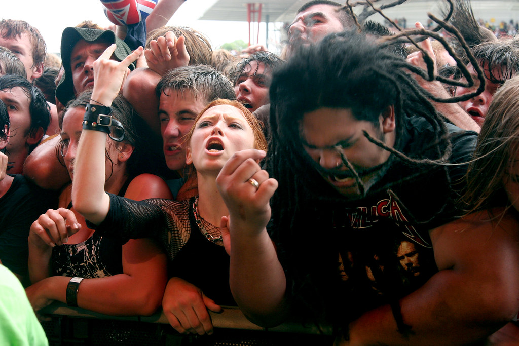 Viva la rock | The passionate crowd watching Mudvayne at the… | Flickr