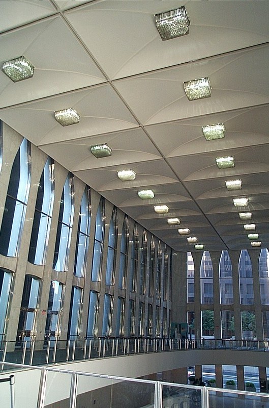 World Trade Center Interior An Interior View Of The Lobby