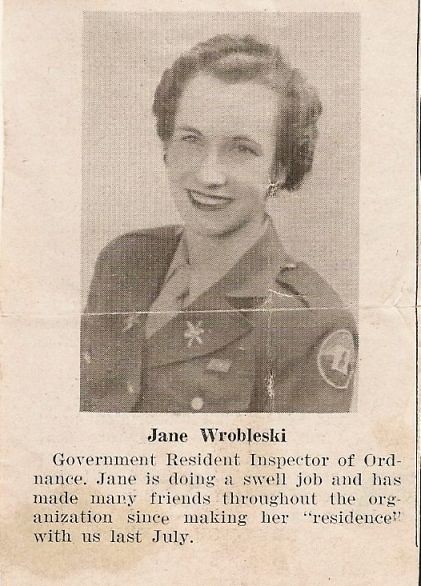 My Great Aunt Jane Wrobleski