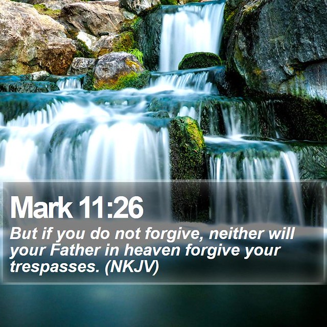 Daily Bible Verse - Mark 11:26