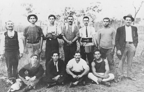 Cane gang at Childers, ca. 1918