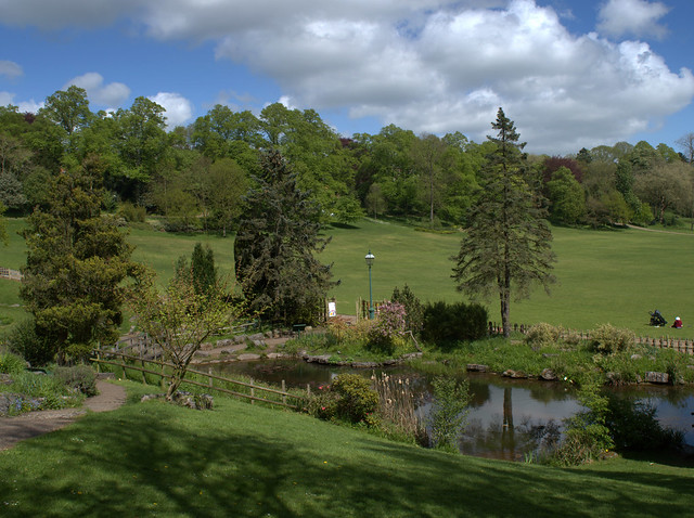 Ornamental Gardens in Avenham Park, Preston