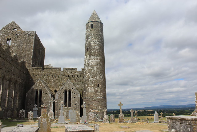 Saturday 14th July 2018. The Round Tower on the Rock of Cashel, Co Tipperary, Ireland.