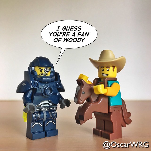 #LEGO_Galaxy_Patrol #LEGO #CMF #Cowboy #Costume #Guy #CowboyCostume #CowboyCostumeGuy
