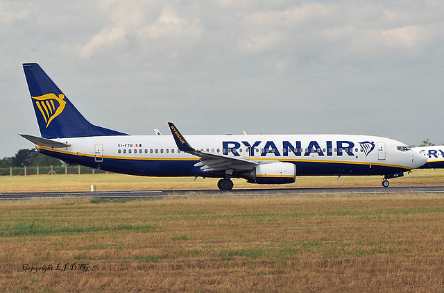 Boeing 737-8AS EI-FTB Ryanair