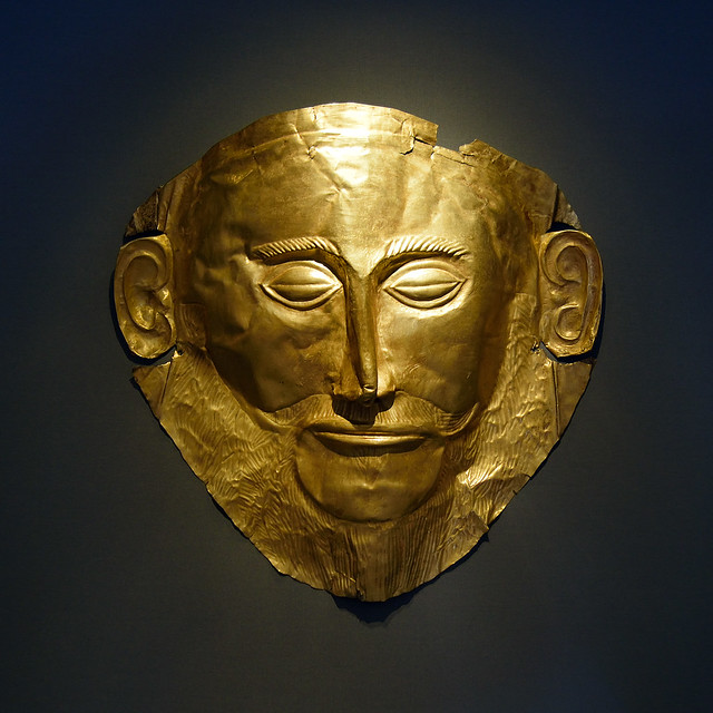 Mask of Agamemnon | The Golden Mask Agamemnon, king of My… Flickr