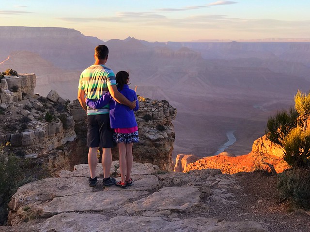 Father & Daughter & Grand Canyon