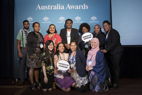 Australia Awards scholars