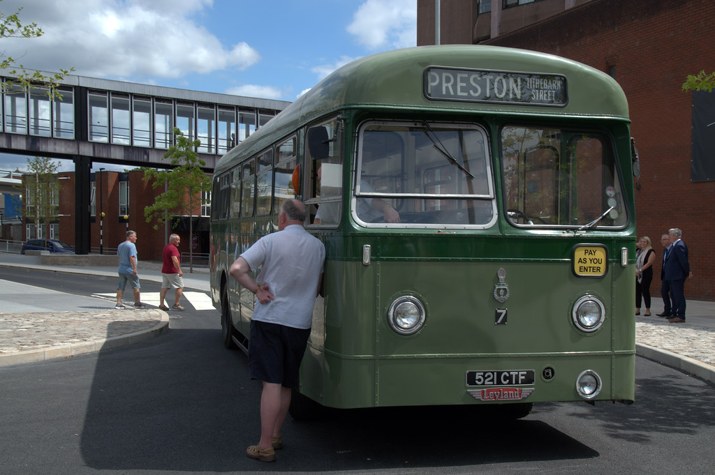 Unveiling the new plaque for the re-opening of Preston Bus Station - 3