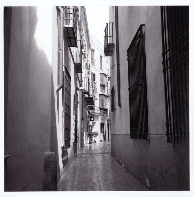 Little streets, Malaga, Spain