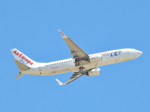 AIR EUROPA - Boeing 737-800 - Málaga Airport - Spain.