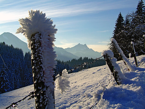 austria karavanke karawanken karawanks lobnik frost winter crystals hoar outdoors hiking