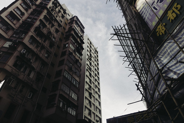 Bamboo scaffolding (2018), Hong Kong-1