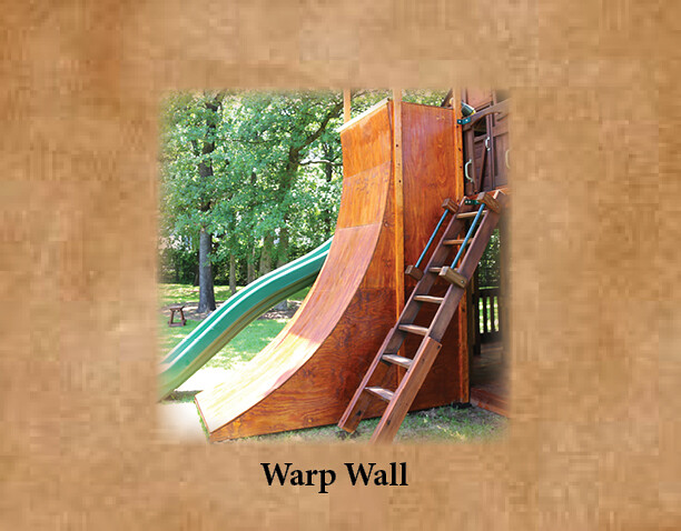 Warp Wall for Backyard Playsets