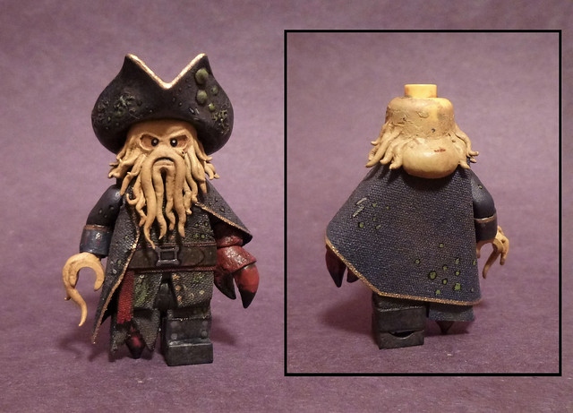 Custom Lego Pirates of The Caribbean: Davy Jones