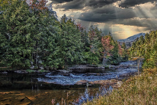 Lake Placid  - New York ~  Autumn Colours in the Adirondack Mountains