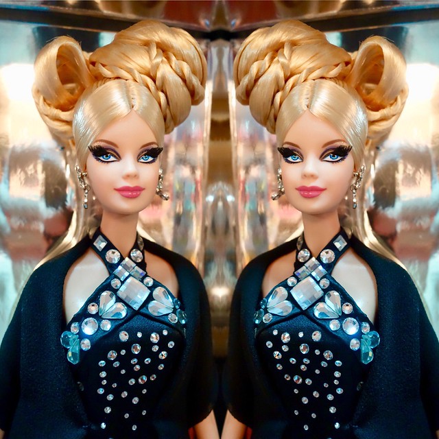 Proudly presents ... Philipp Plein Barbie 💛 Crystalized by Swarovski ...