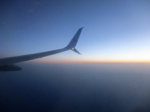 holiday vacation vacances rhodes rodos greece griechenland greekislands hellas dodecanese island tui plane aircraft myhappyplace sunset horizon sky