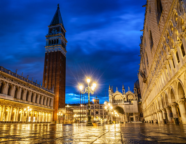 Piazza San Marco after rain