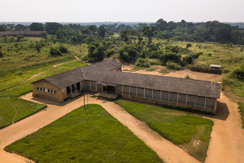 Secondary school in Yangambi, DRC.