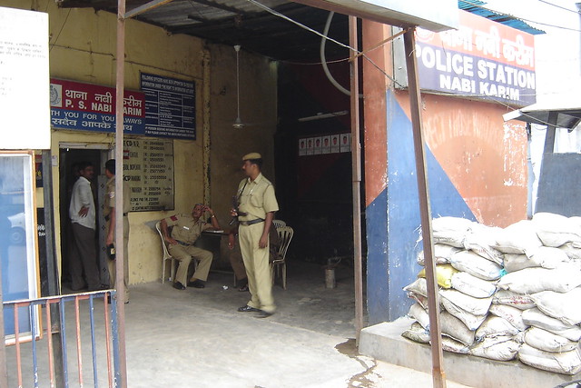 Police station in Delhi