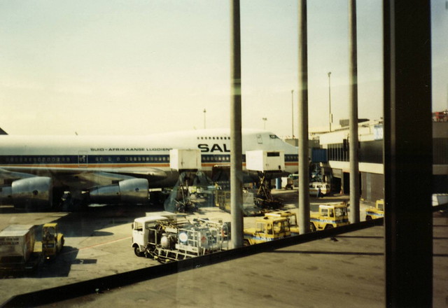 South African Airways Boeing 747 - 1989