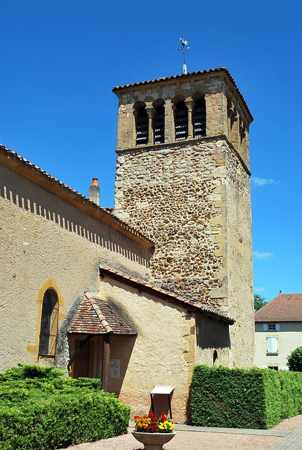 Saint-Martin-du-Lac (71) - église Saint-Martin