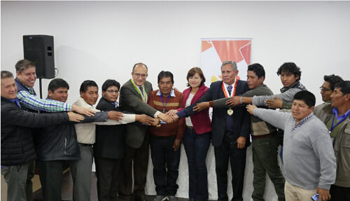 Autoridades locales de Zonas de Integración Fronteriza Perú- Bolivia y Ecuador - Colombia intercambian experiencias sobre proyecto INPANDES
