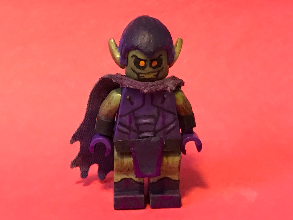 Marvel Universe Villain Block Minifigure **NEW** Custom Printed GREEN GOBLIN 