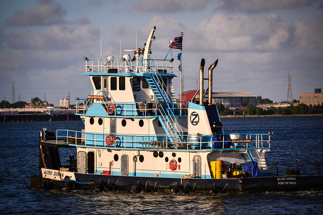 Altro Donna Tugboat, Port of NOLA, New Orleans