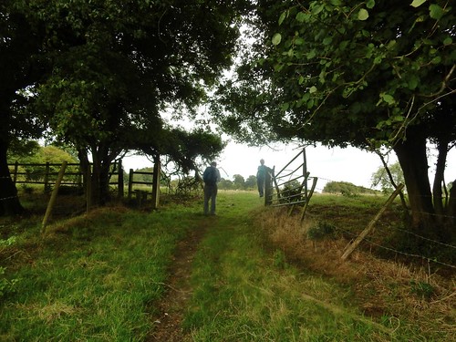 Through a gate. Tadworth via Headley Heath Circular