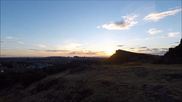 Sunset Edinburgh Timelapse